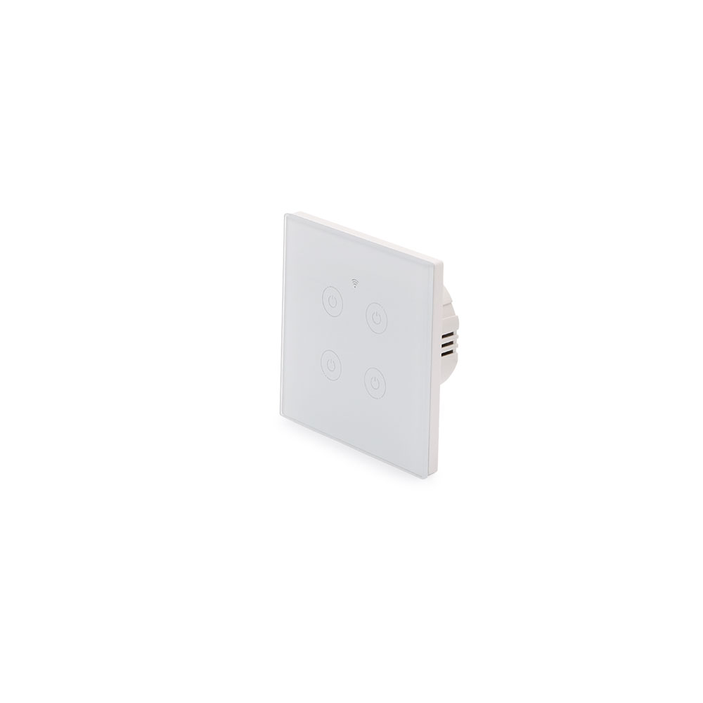 IoT Smart | WiFi Switch | Control 4-Gang | Touch & EU Socket | Tuya