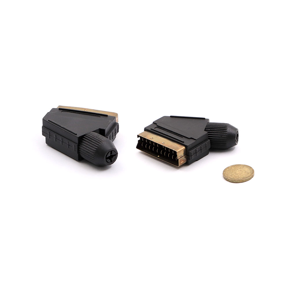 Audio Video Connector | Scart Male | Cable Mount