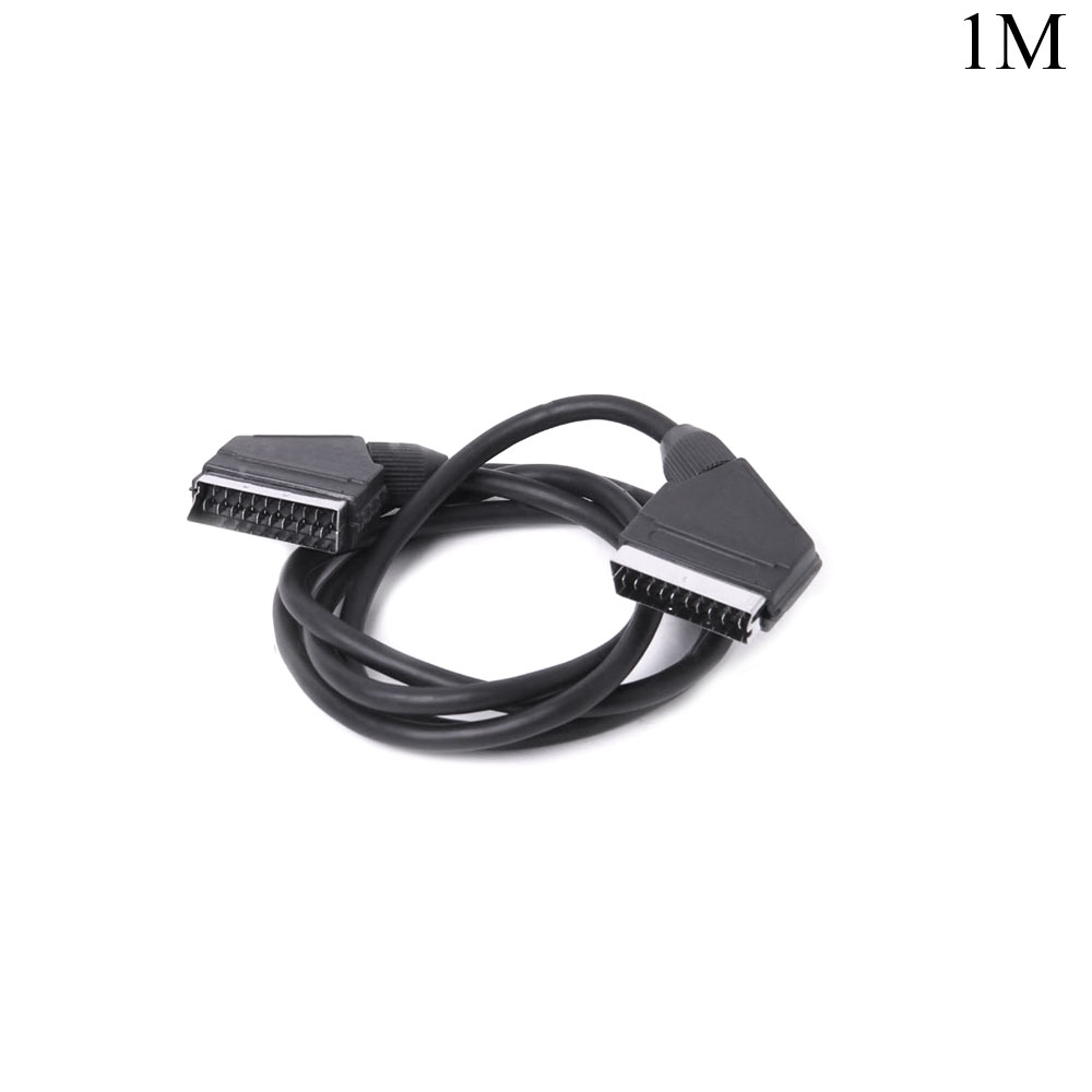 Audio Video Cable | Scart | Male - Male | 21-Pin | 1M | HQ