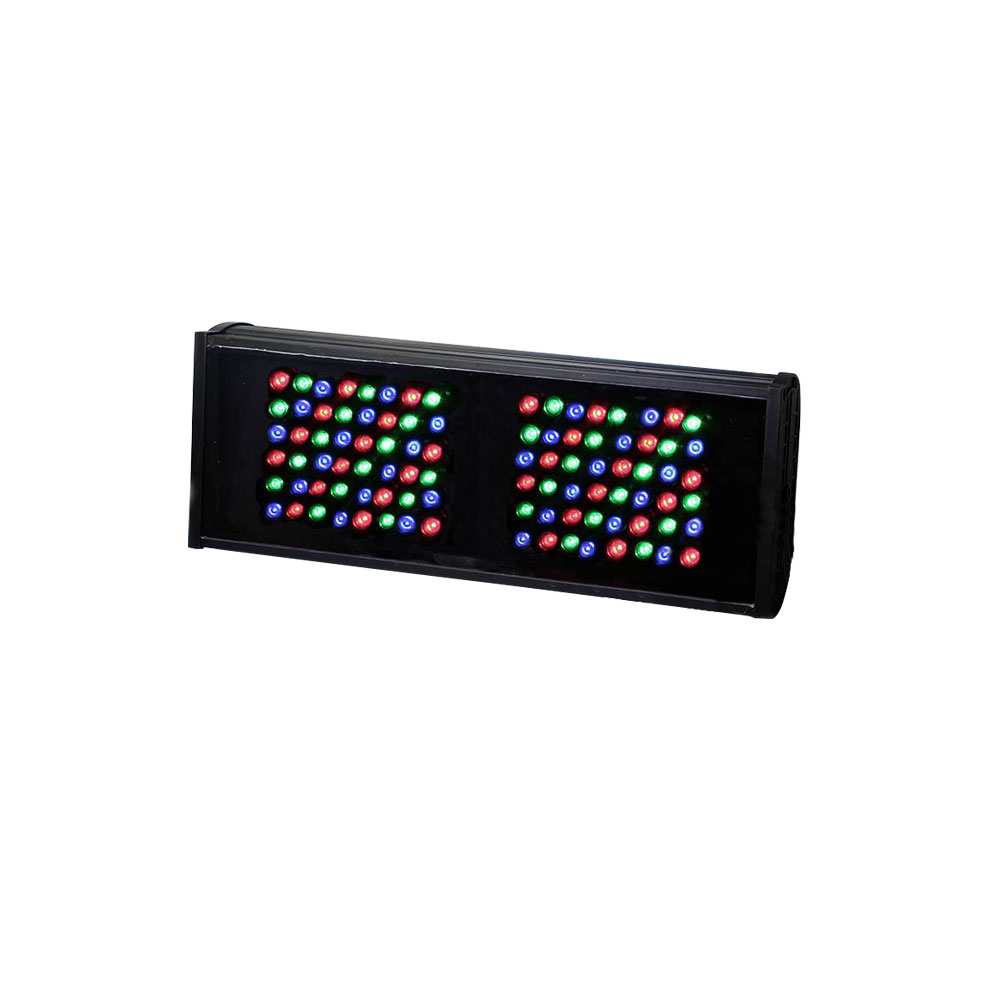 LED Floodlight Projector | Rectangle | 24V DC 96W | RGB | Remote | DMX