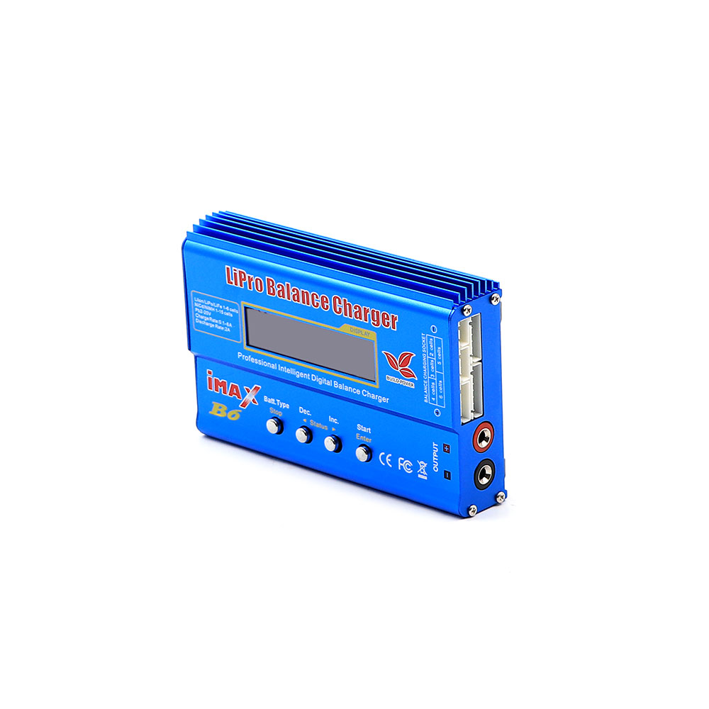 Battery Charger & Discharger Balance | 1-6 Cell Lipo & Li-ion & LiHV & LiFe & Ni-Mh