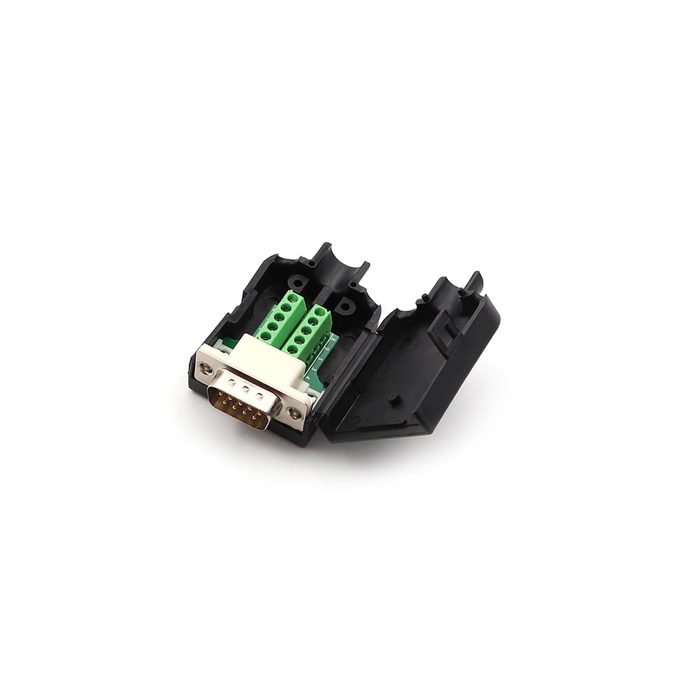 Connector | DB9 Male | Breakout Terminal