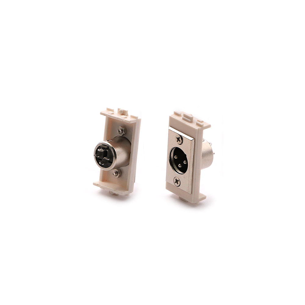 Wall Plate Module | XLR Male | Model B