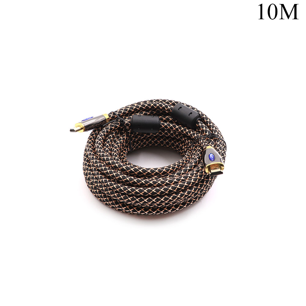 Audio Video Cable | HDMI | Male - Male | 10m | 2K | Gold