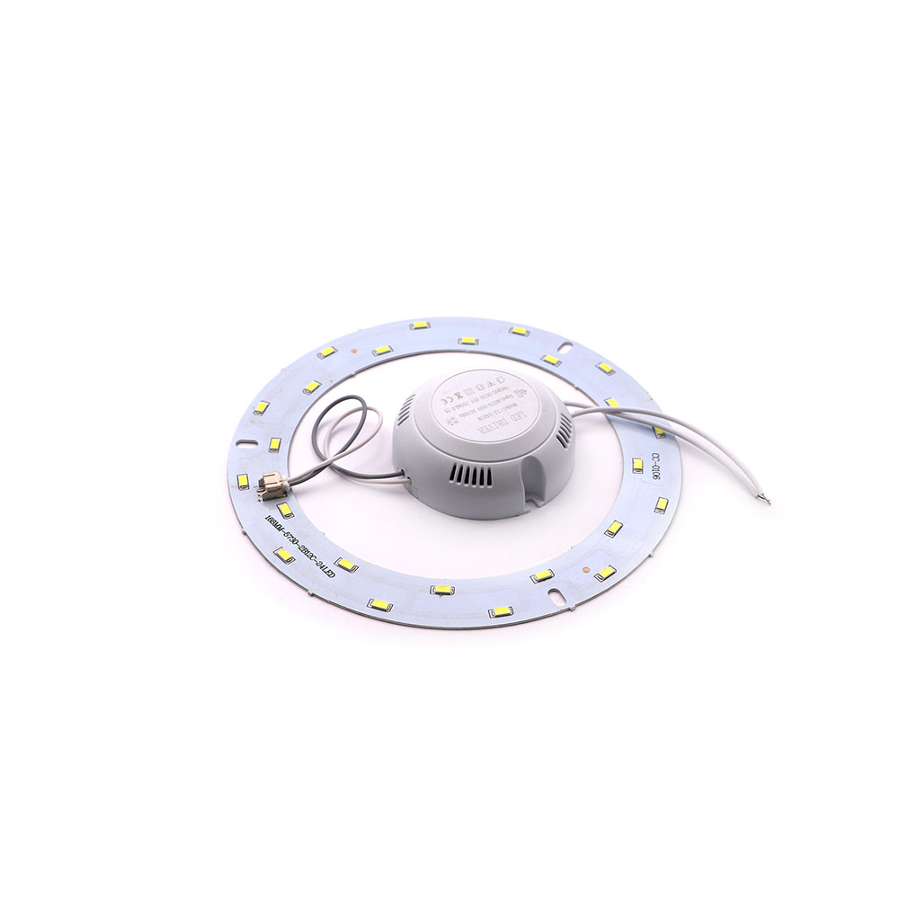 Aluminum PCB LED Module | Round | 220V AC 12W | 24x LED | White