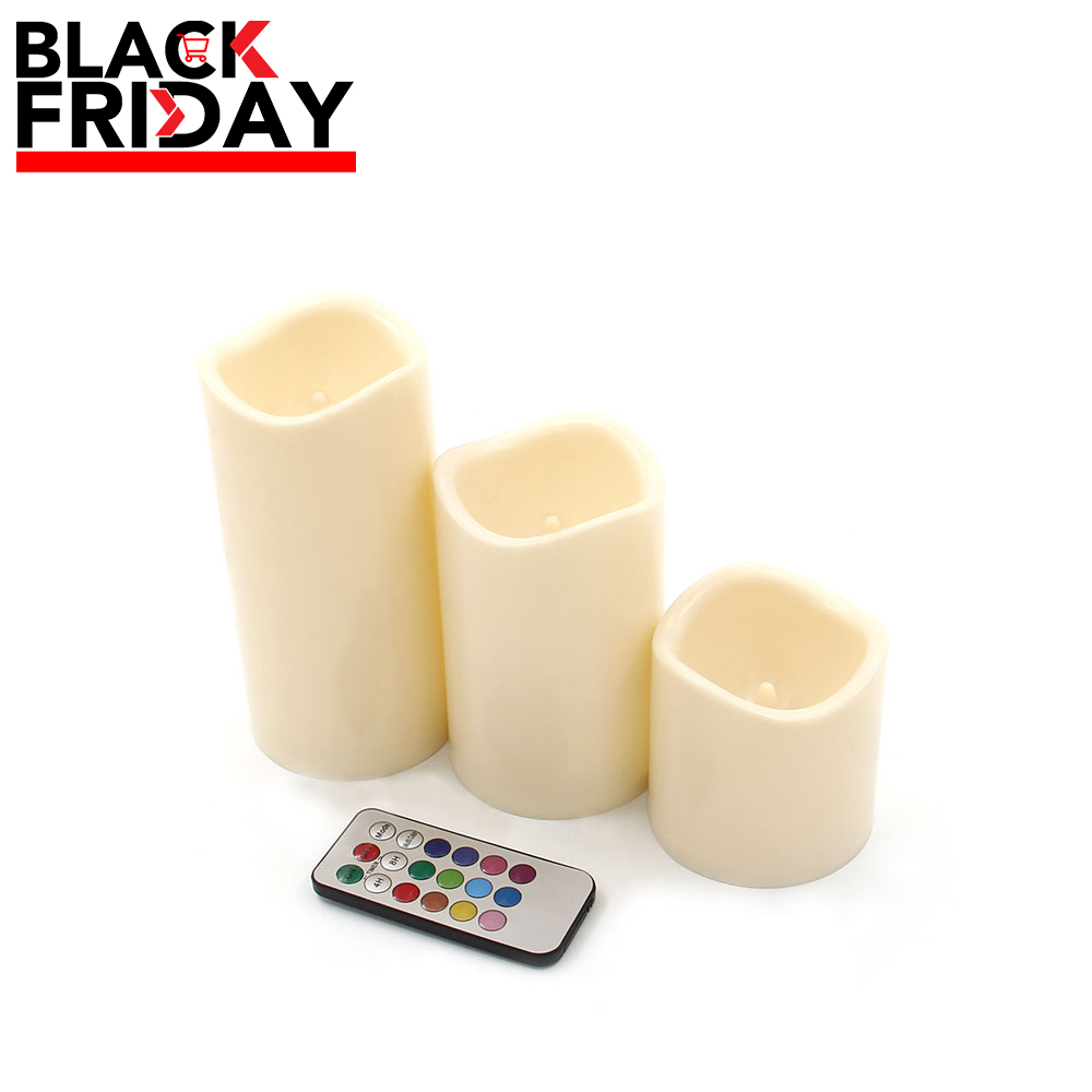 Decorative LED | Set Of Candles | RGB | Remote