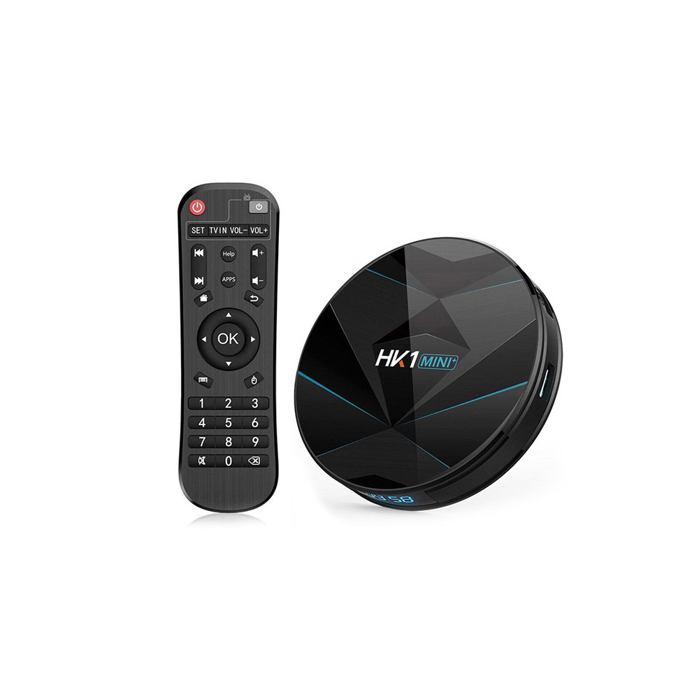 Android TV Box | RAM 4GB | Flash 128GB | Cortex A53 | HK1 Mini