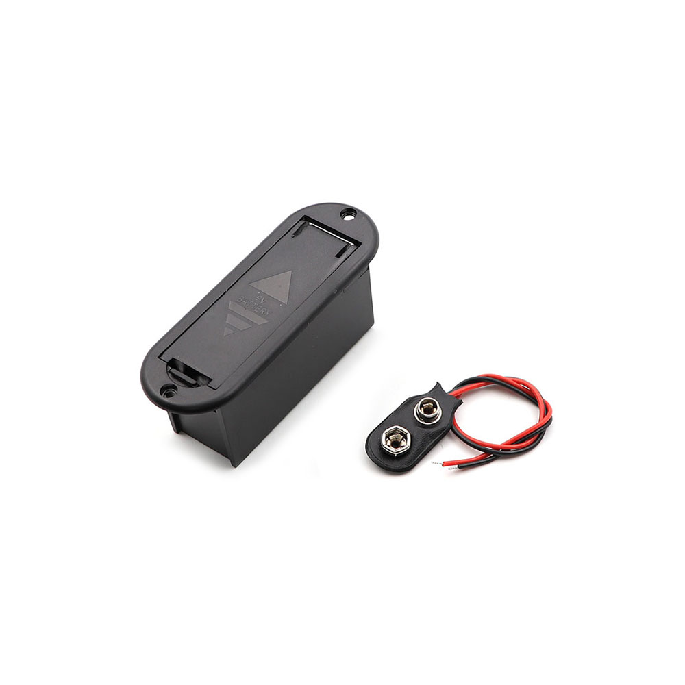 Battery Holder Storage | 9V | Oval Cover