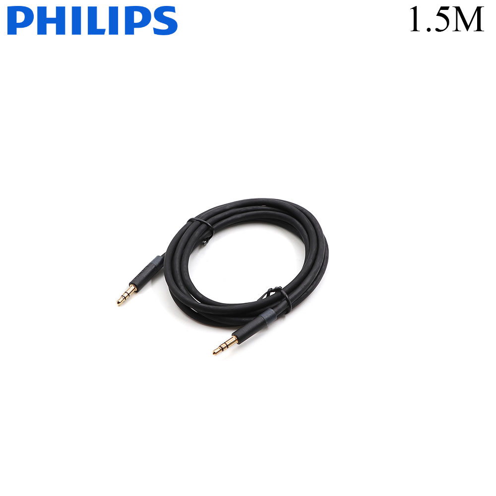 Audio Cable | Jack Stereo 3.5mm | Male - Male |1.5M | Philips