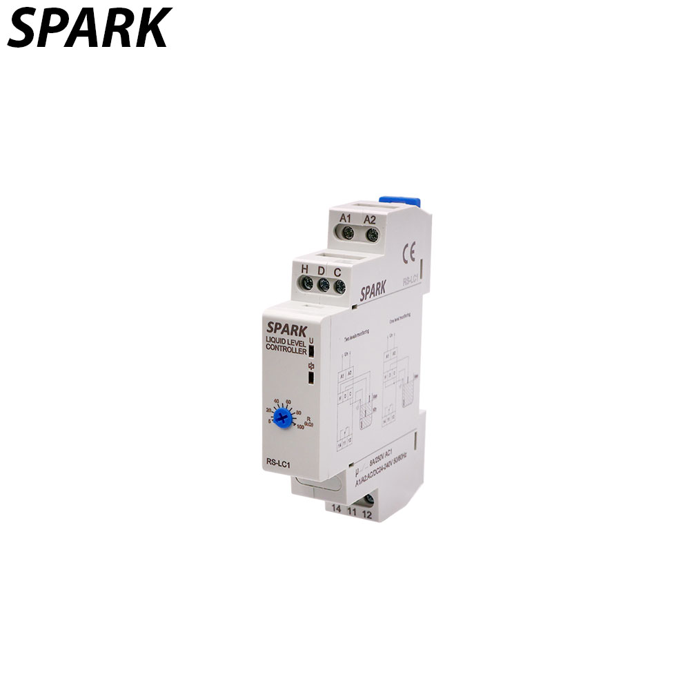 Liquid Level Control | Din Rail | 3x Electrodes | 24V DC & 220V AC | Spark