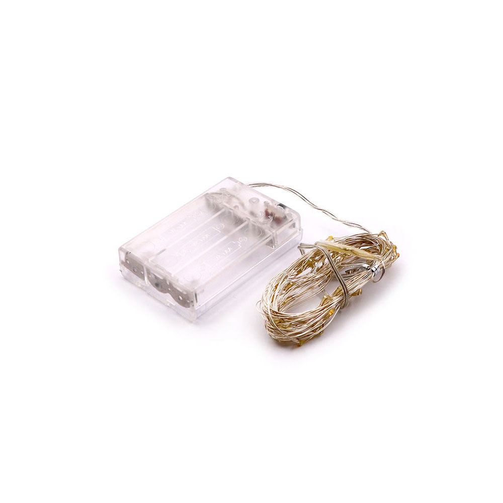 LED Copper Wire | DC Battery | 500x LED | Multicolor | 5M