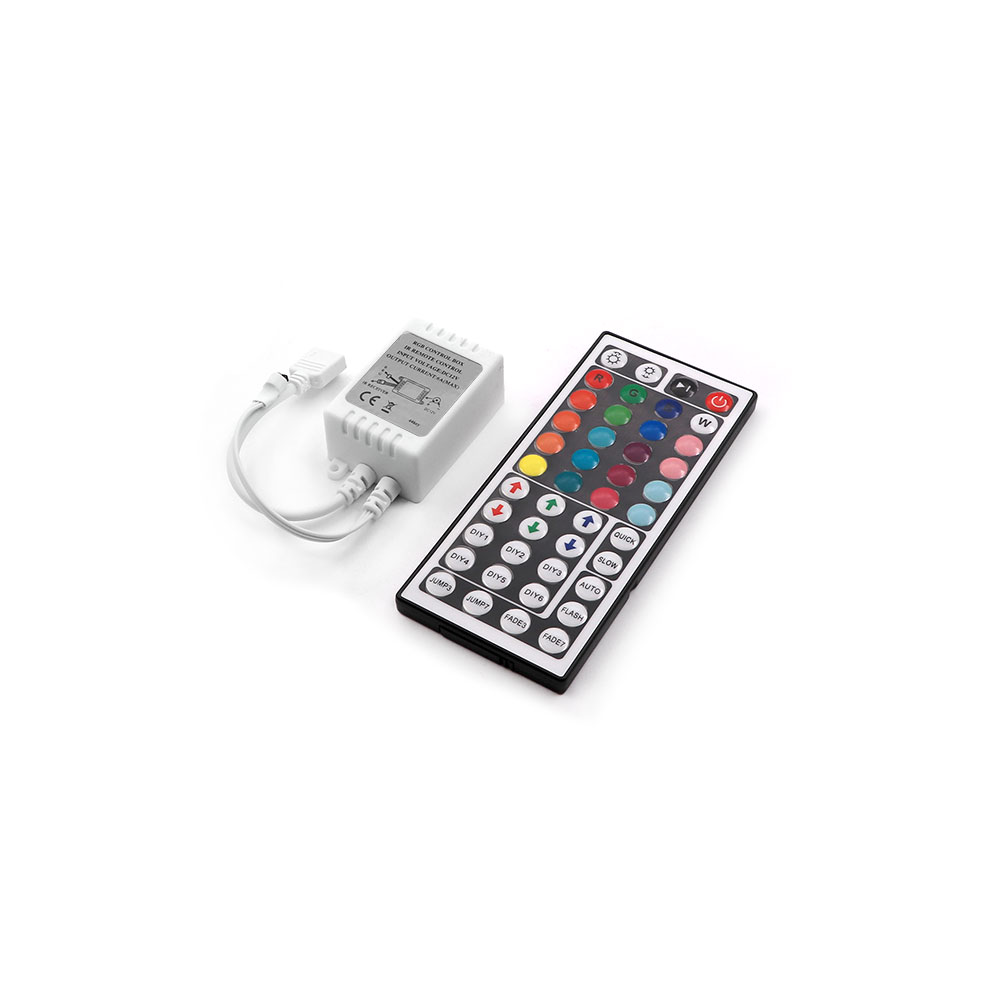 LED Controller | 12~24V DC 144W | RGB | 1-Channel | Remote