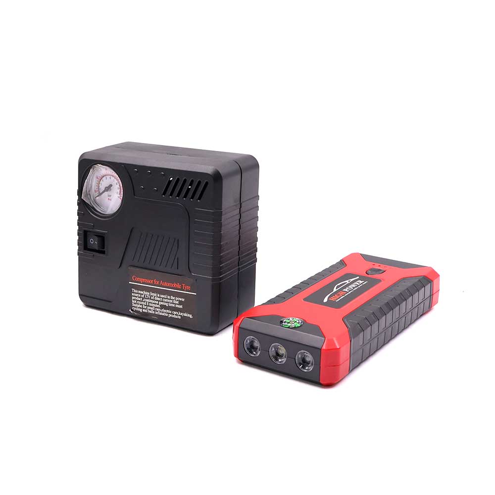 Portable Jump Starter | Air Compressor | 99800mAh