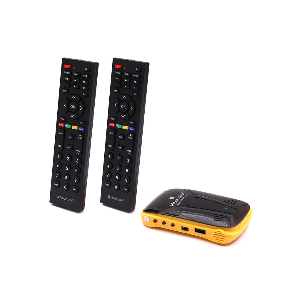 Satellite Receiver | DVB Full HD | Forever Tv | 2x Remote | Mediastar Mini2727