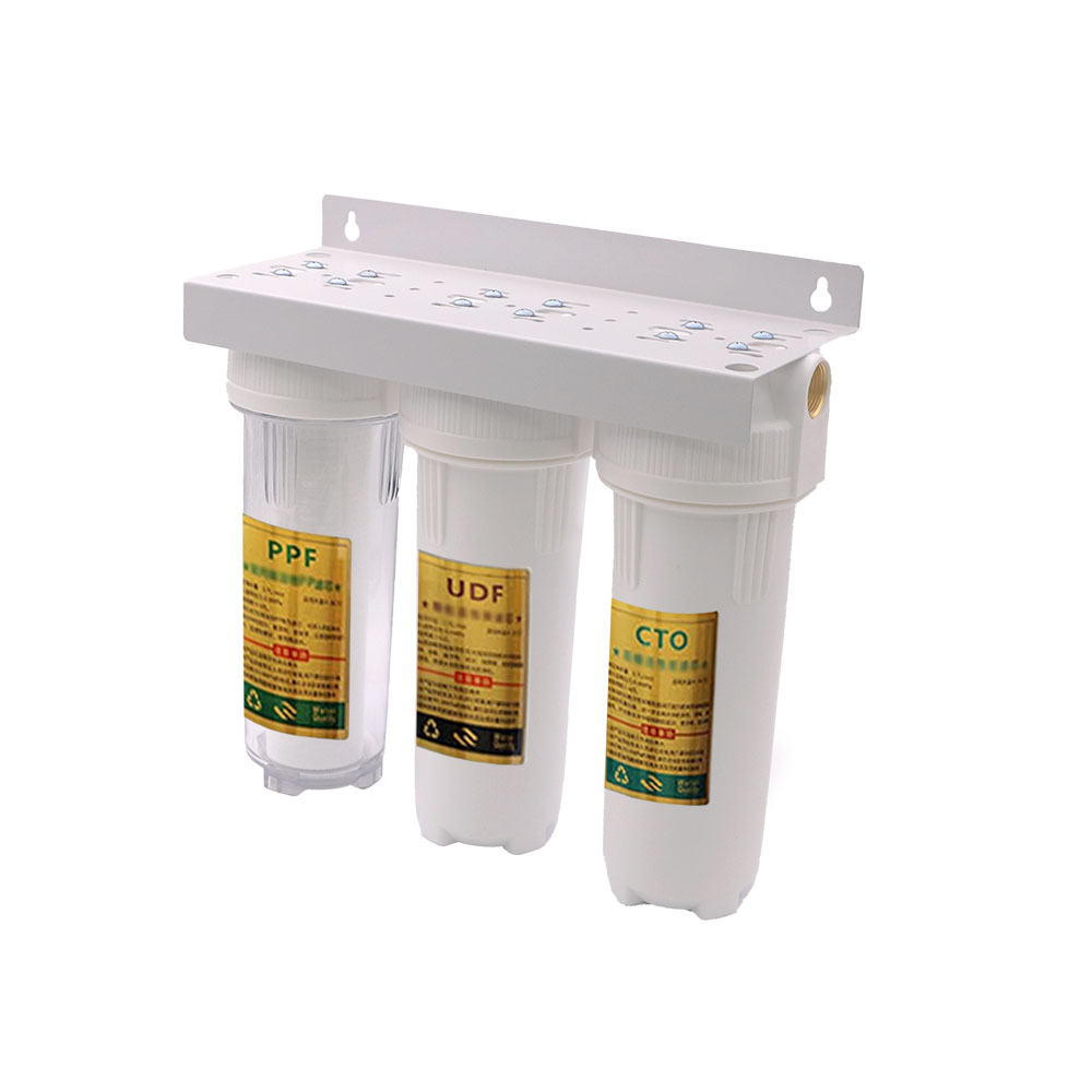 Water Filter Purifier | 3x Stage | 2x Wite & 1x Transparent | Topway