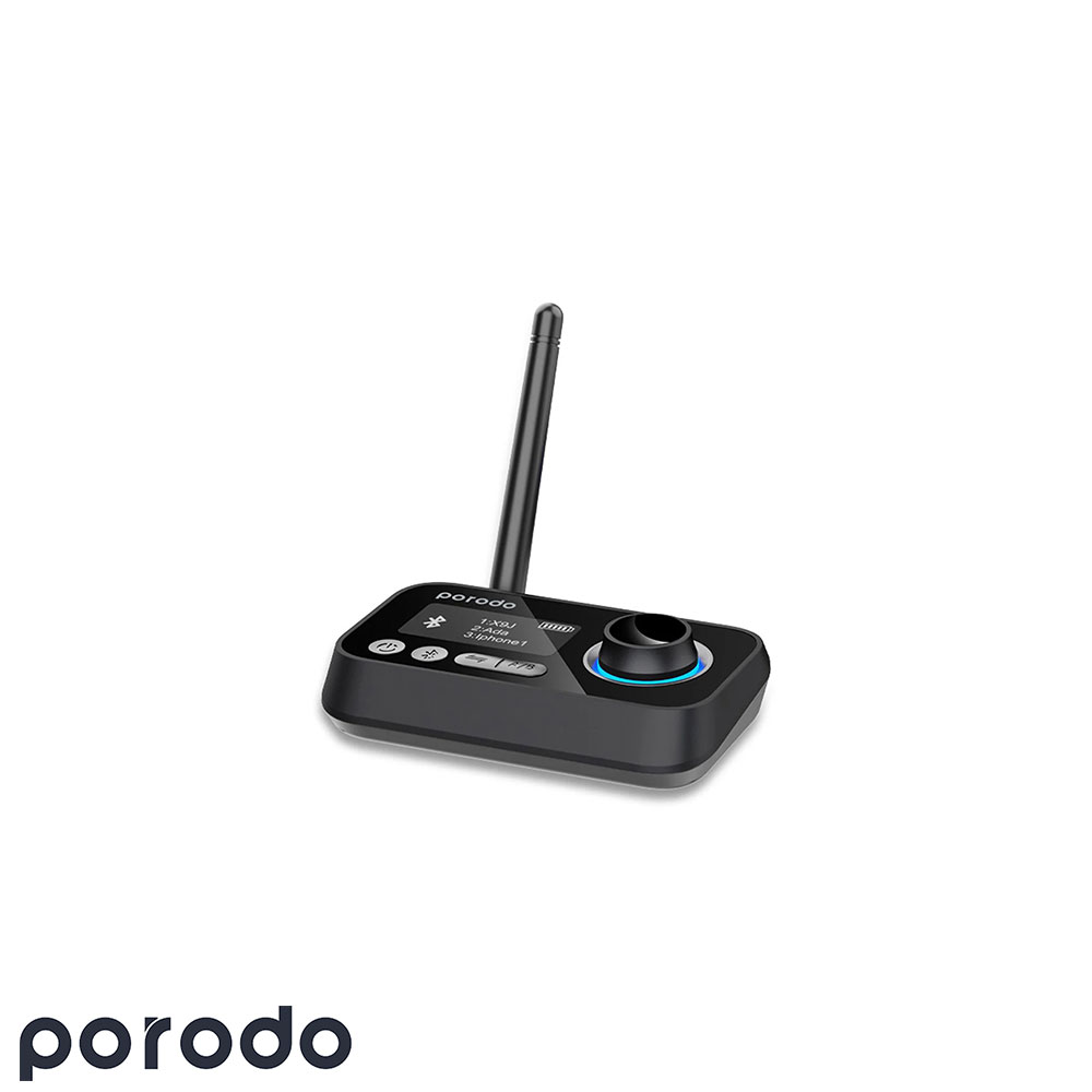 Audio Adaptor | AUX - Bluetooth | Versatile Transmitter & Receiver | Porodo