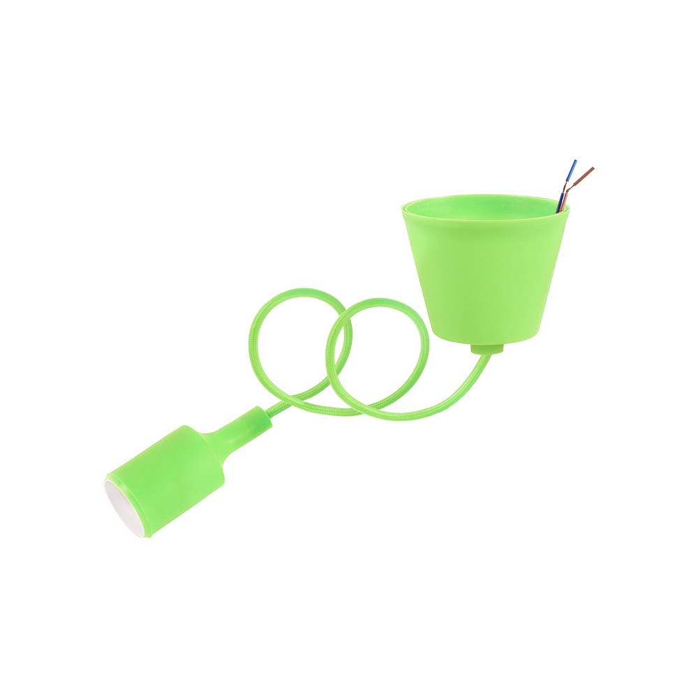 Pendant Bulb Socket | E27 | Green