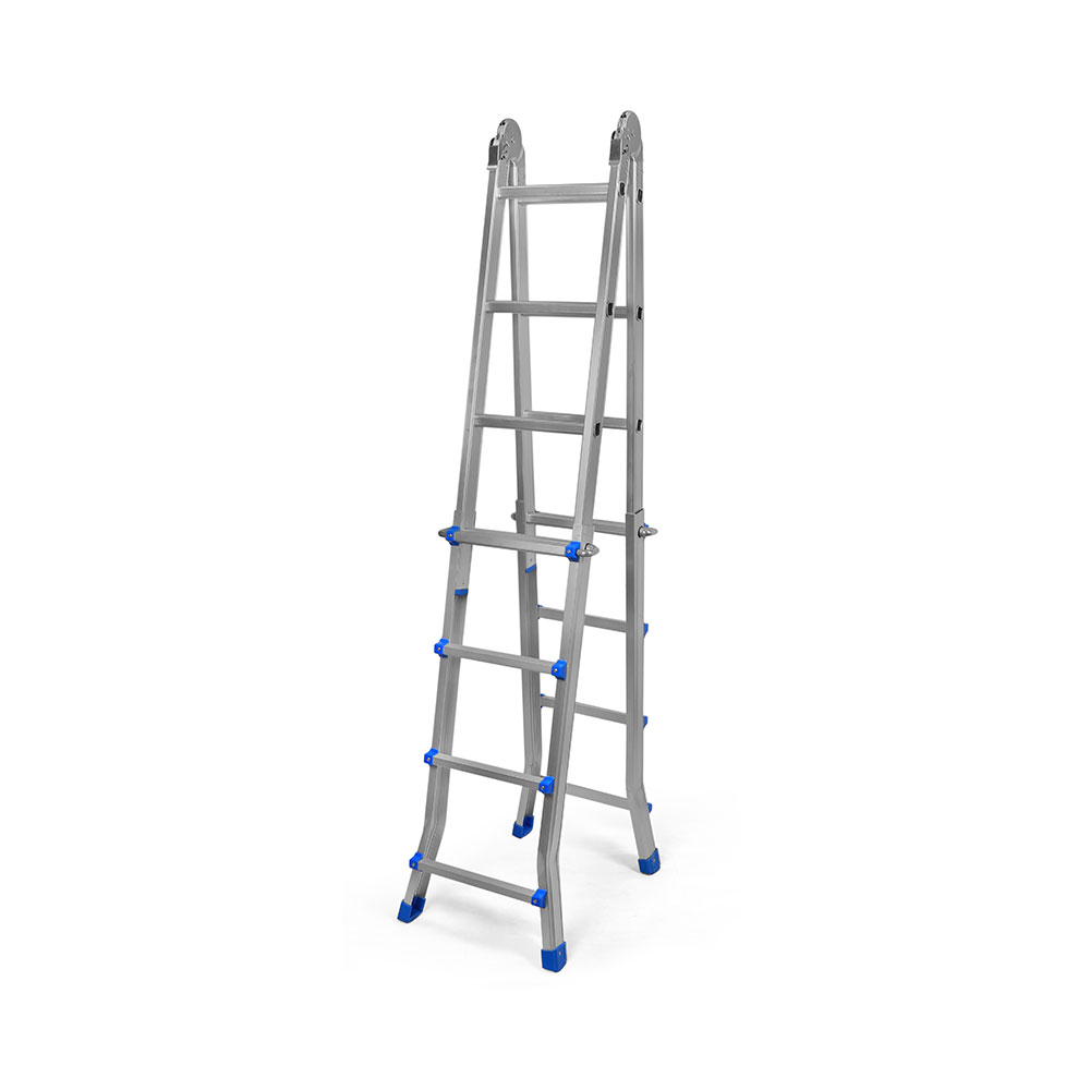 Ladder | Multipurpose | Aluminium | 7x2 Steps | Double | 205cm