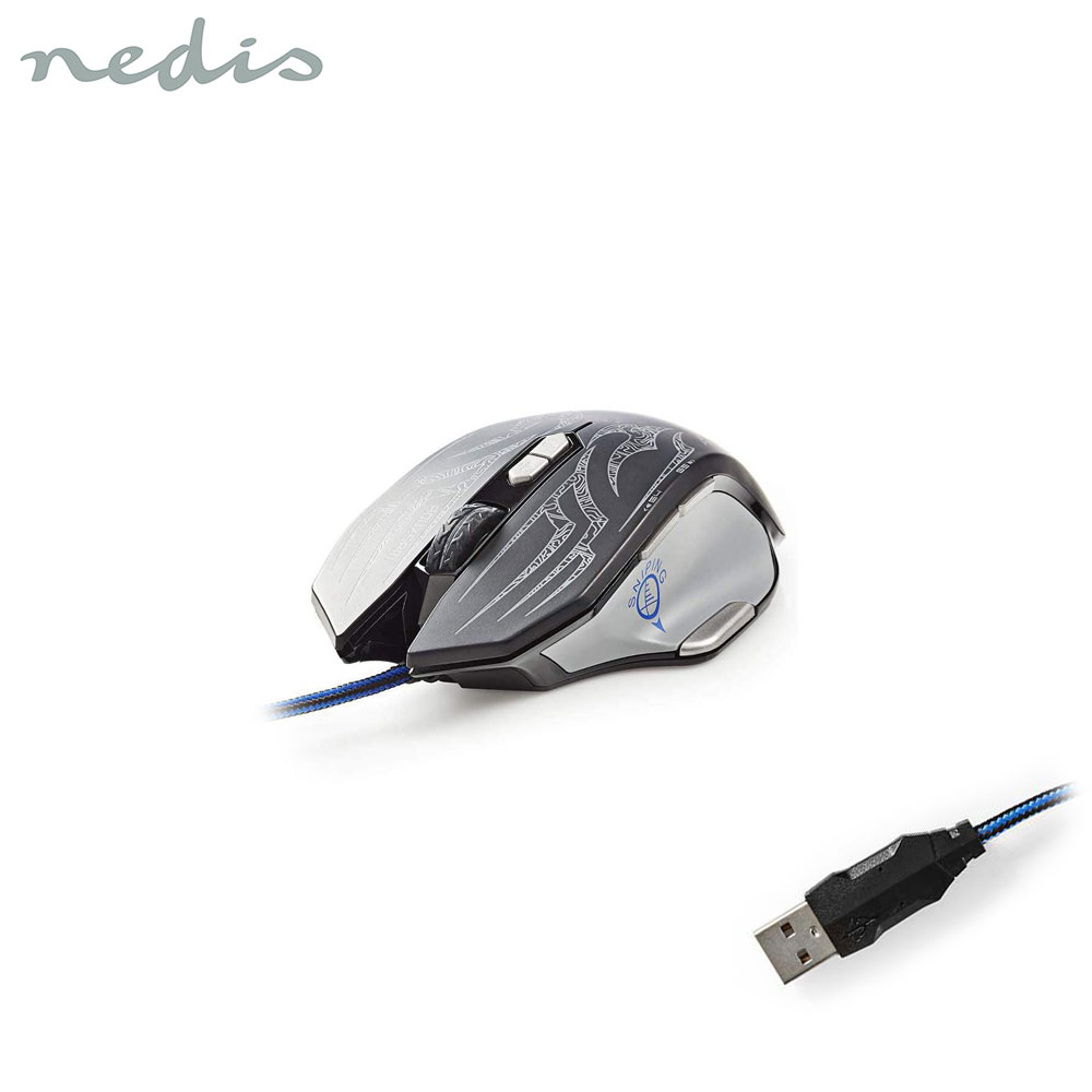 Mouse Gaming | Wired | Nedis GMWD400BK