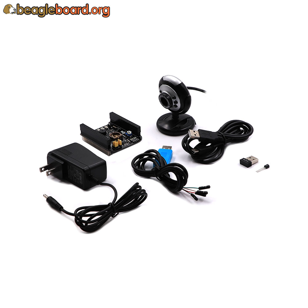 Beaglebone Black Accessory | Expansion MISC Cape | USB Wi-Fi | Camera | Power Adapter | WaveShare