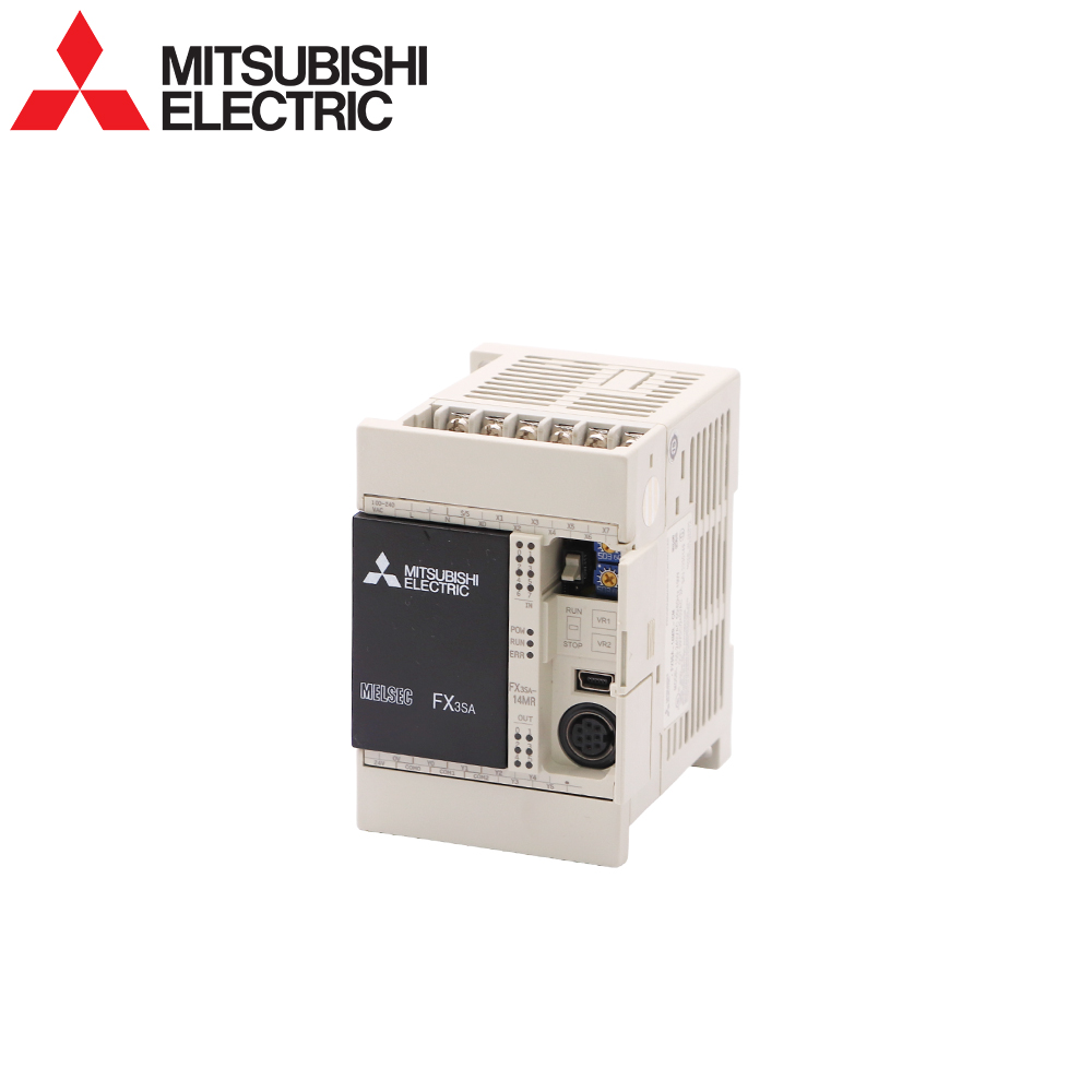 PLC | Main Unit | FX3SA-14MR-CM | 220V AC | Relay Output | Mitsubishi