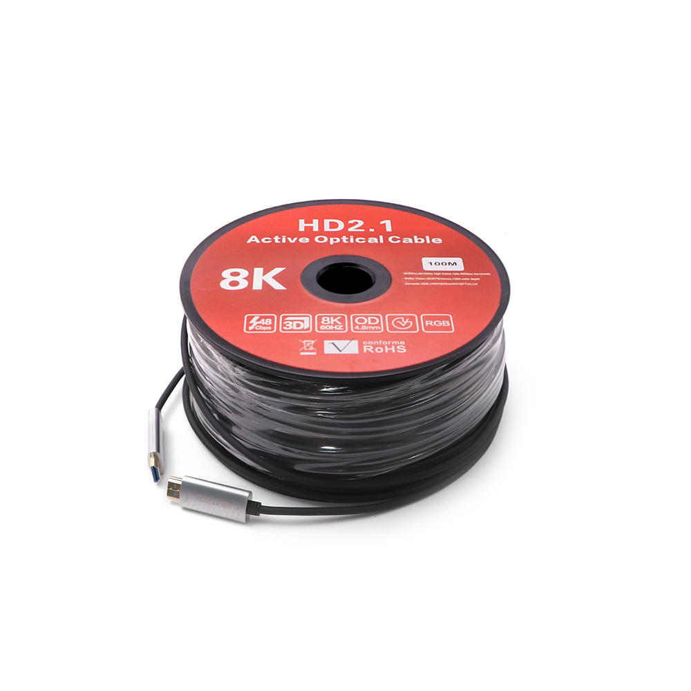 Audio Video Cable | HDMI | Male - Male | 100m | 8K | Optical | ARC