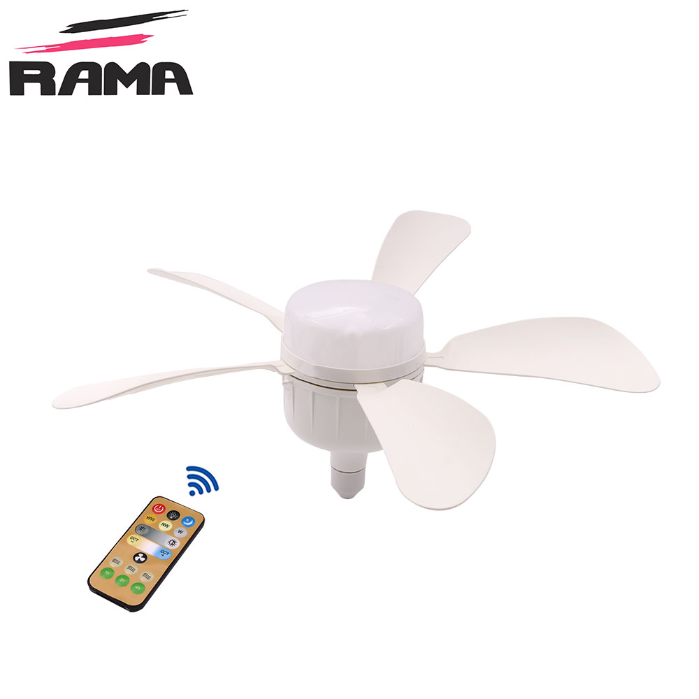 LED Bulb | E27 | 23W | White & Warm White | Fan | Rama
