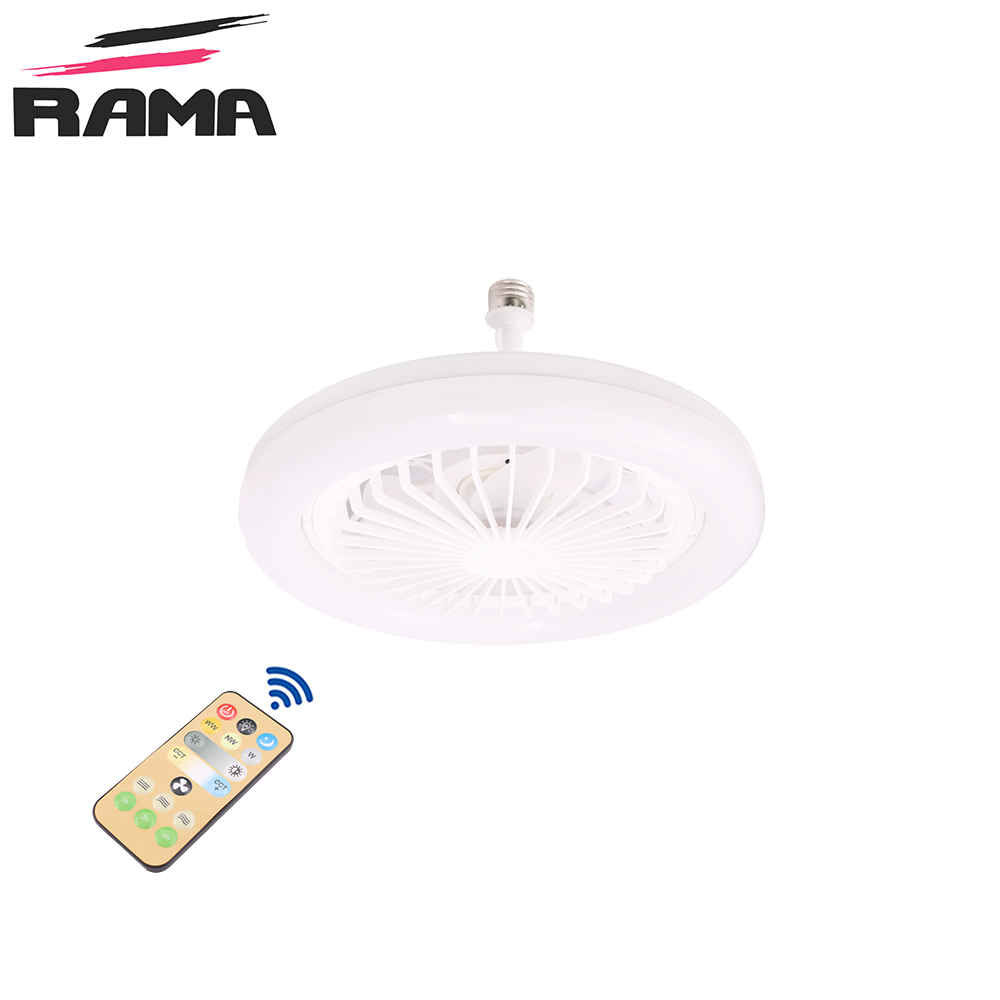 LED Bulb | E27 | 30W | White & Warm White | Fan | Rama