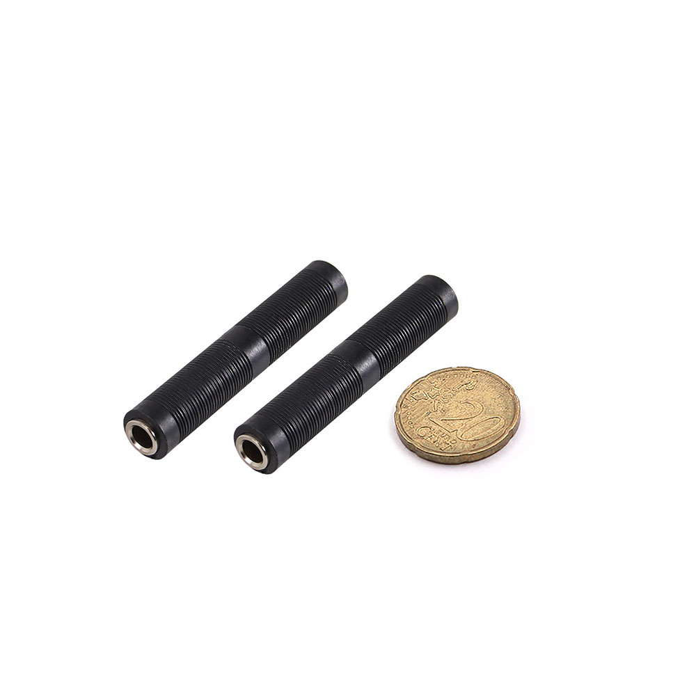 Audio Adapter | Jack Mono | Female 6.3mm - Female | Plastic