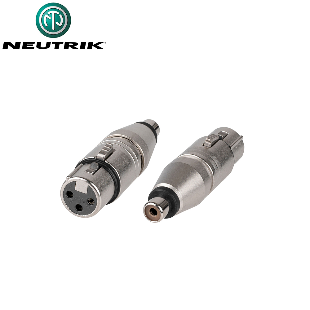 Audio Adapter | XLR 3-Pin | Female - RCA Female | Neutrik