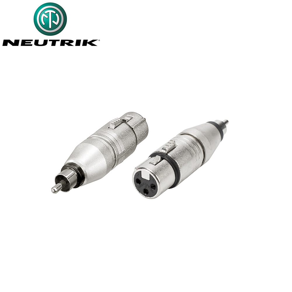 Audio Adapter | XLR 3-Pin | Female - RCA Male | Neutrik