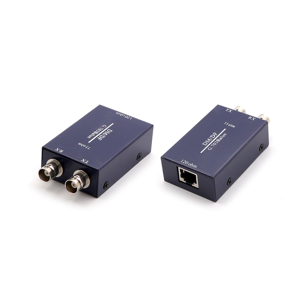 Signal Converter | BNC 75/120 Ohm - Ethernet