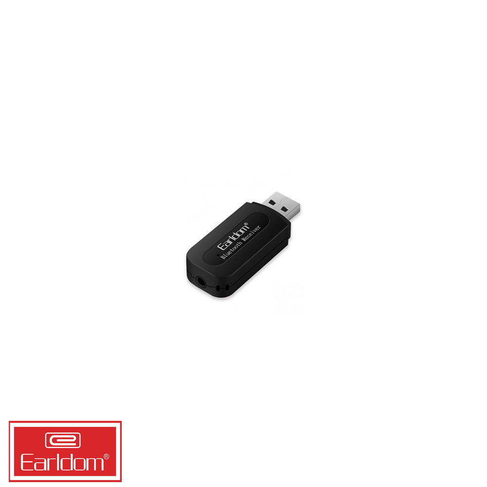 Audio Receiver | Wireless | AUX Female 3.5mm - USB-A | Hococ E58