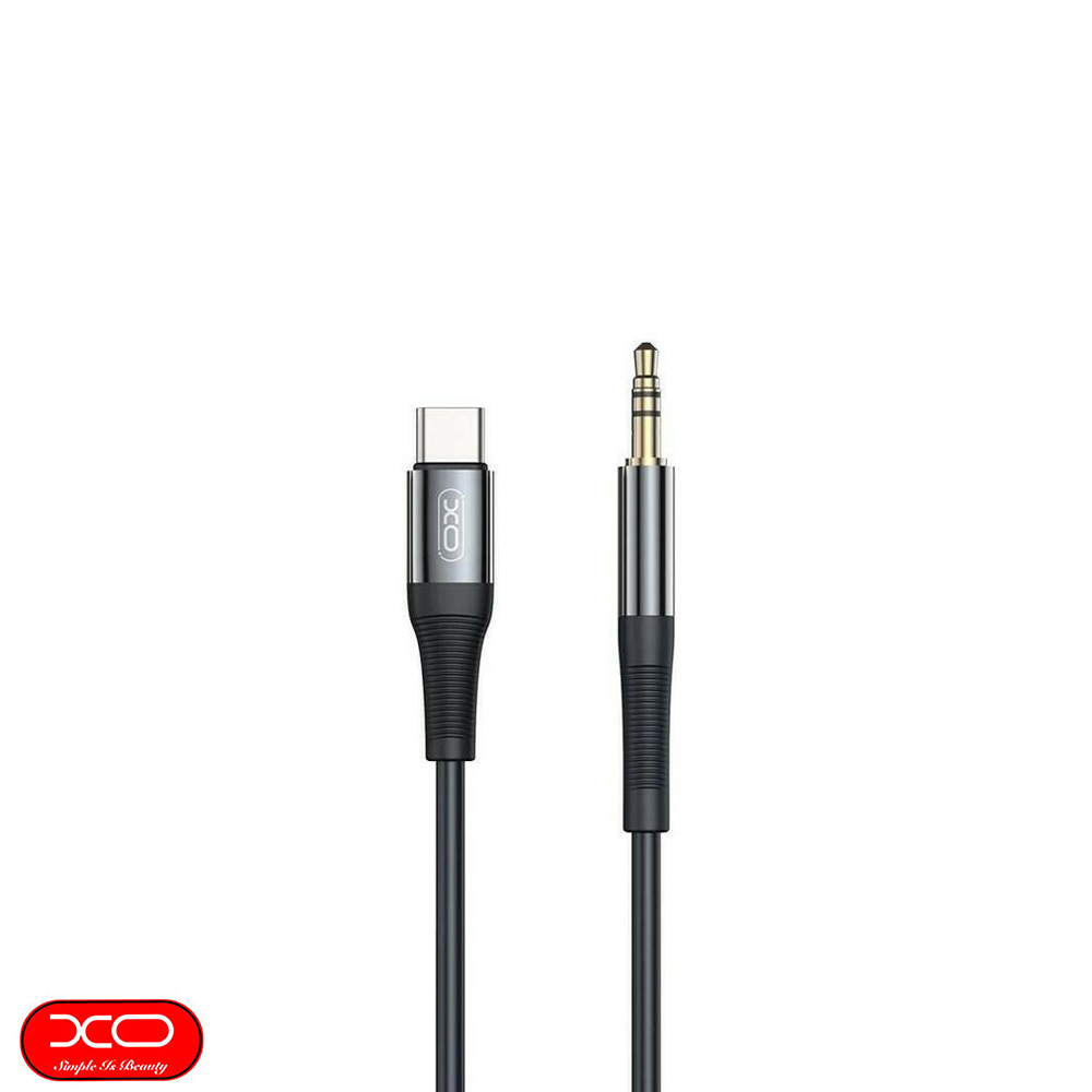 Cable Audio Adapter | USB-C - AUX Male 3.5mm | 1M | XO NB-R193B