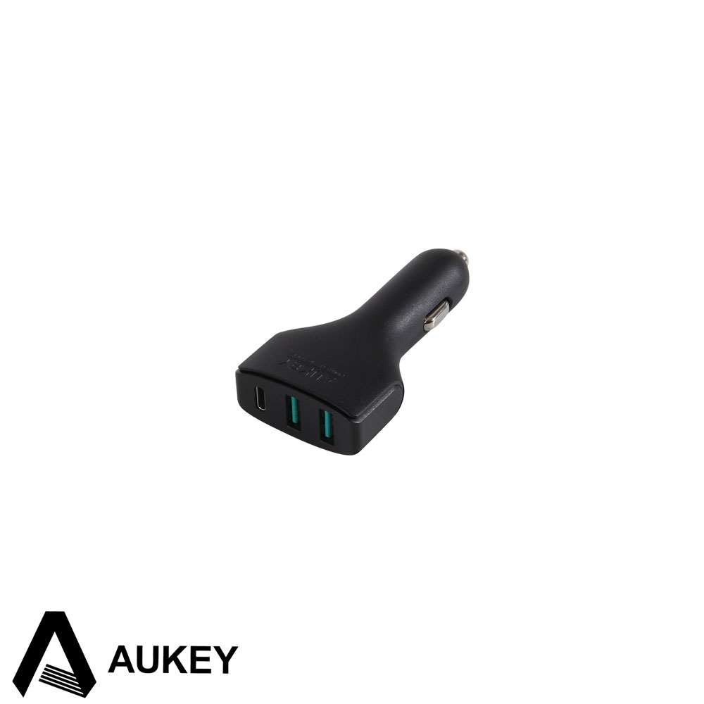 Mobile Car Charger | 2x USB-A & USB-C | Aukey CC-Y3
