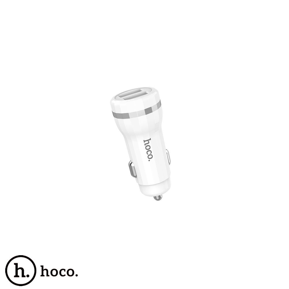 Mobile Car Charger | 2x USB-A | Lightning | Hoco Z27