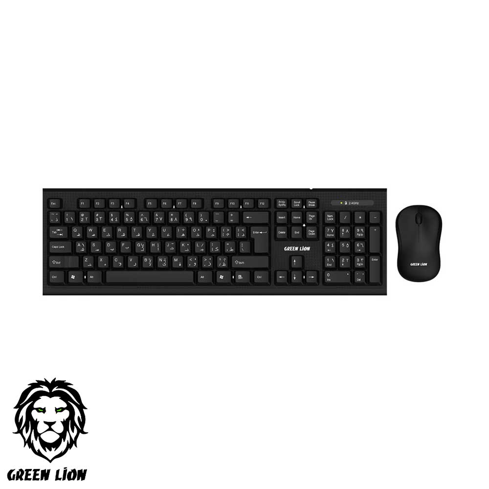 Keyboard & Mouse | Bluetooth | Green Lion