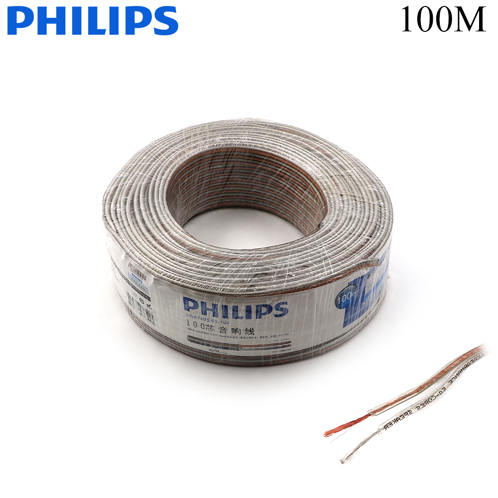 Speaker Cable | 2x1.0mm | 100M | Philips SWA7495