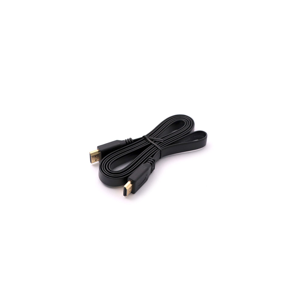 Audio Video Cable | HDMI | Male - Male | 1.5m | 2K | Flat Black