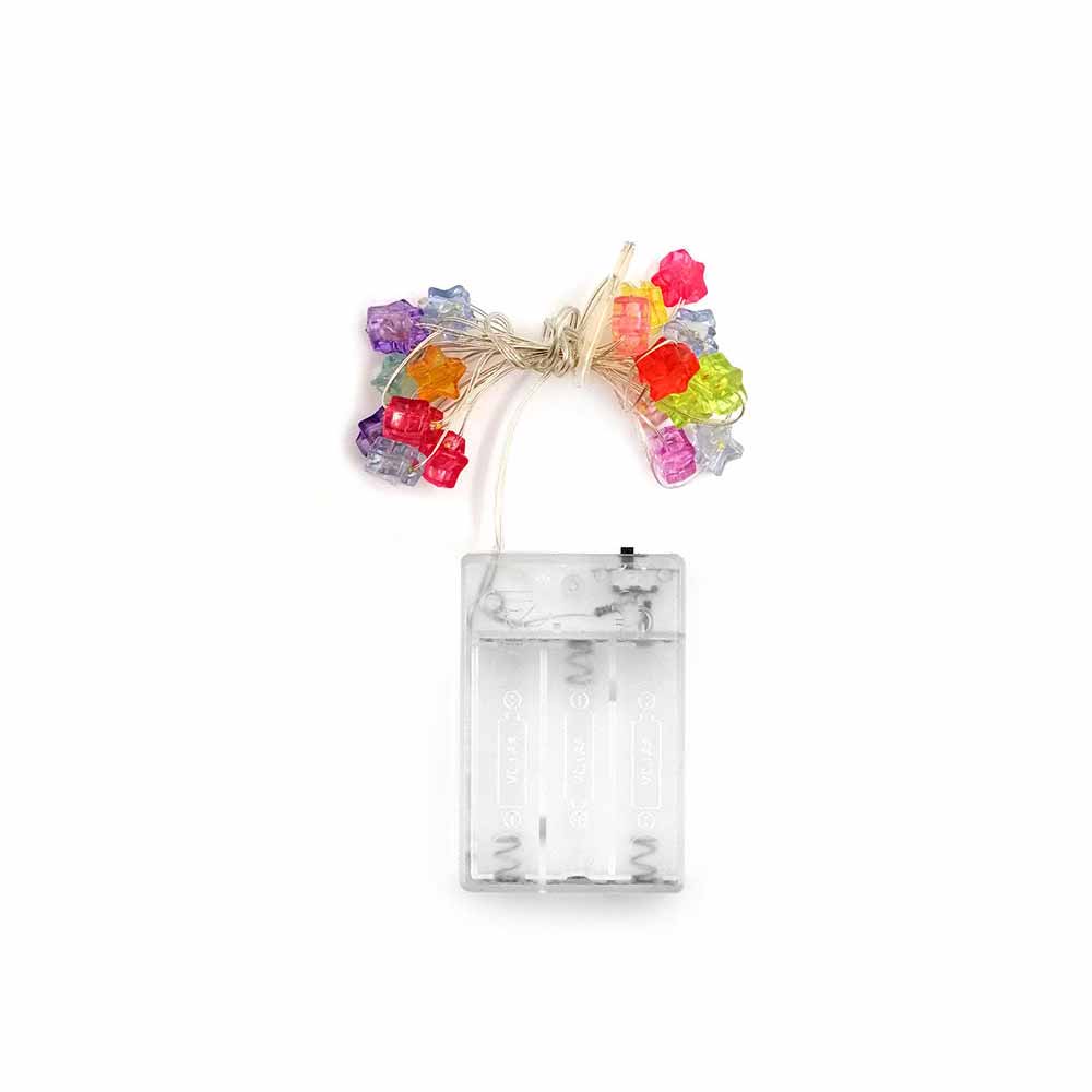 LED Fairy Light DC | Stars | 20x LED | Multicolor | 3M