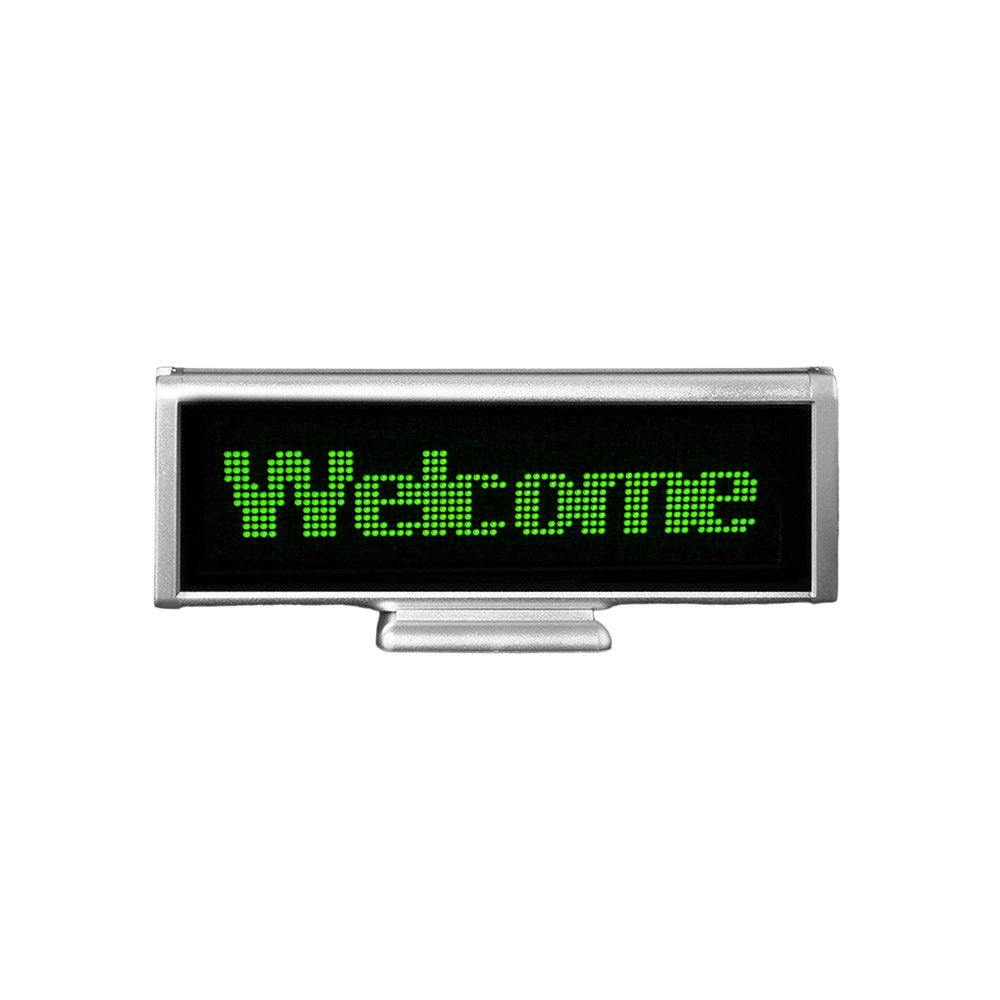 Message Display LED | 1Line | 0.3 x 11cm | Green | P3.75