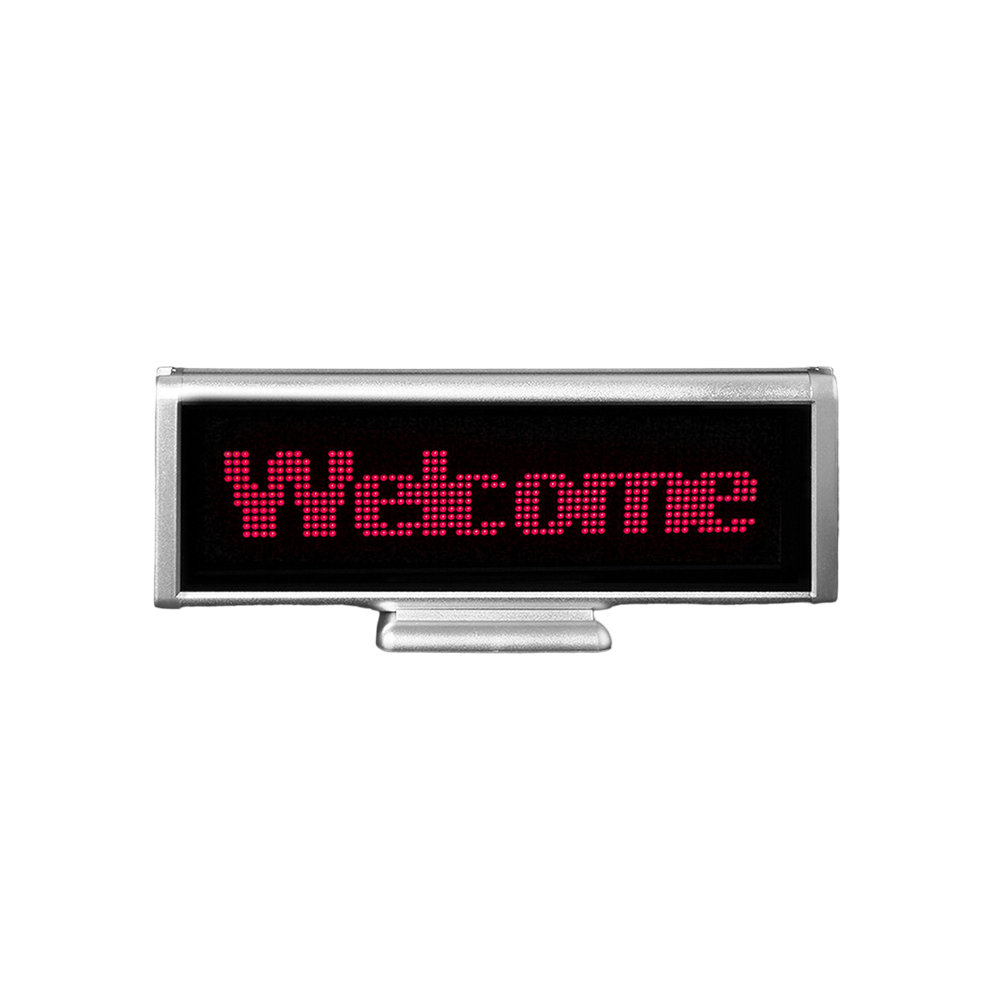 Message Display LED | 1Line | 0.3 x 11cm | Red | P3.75