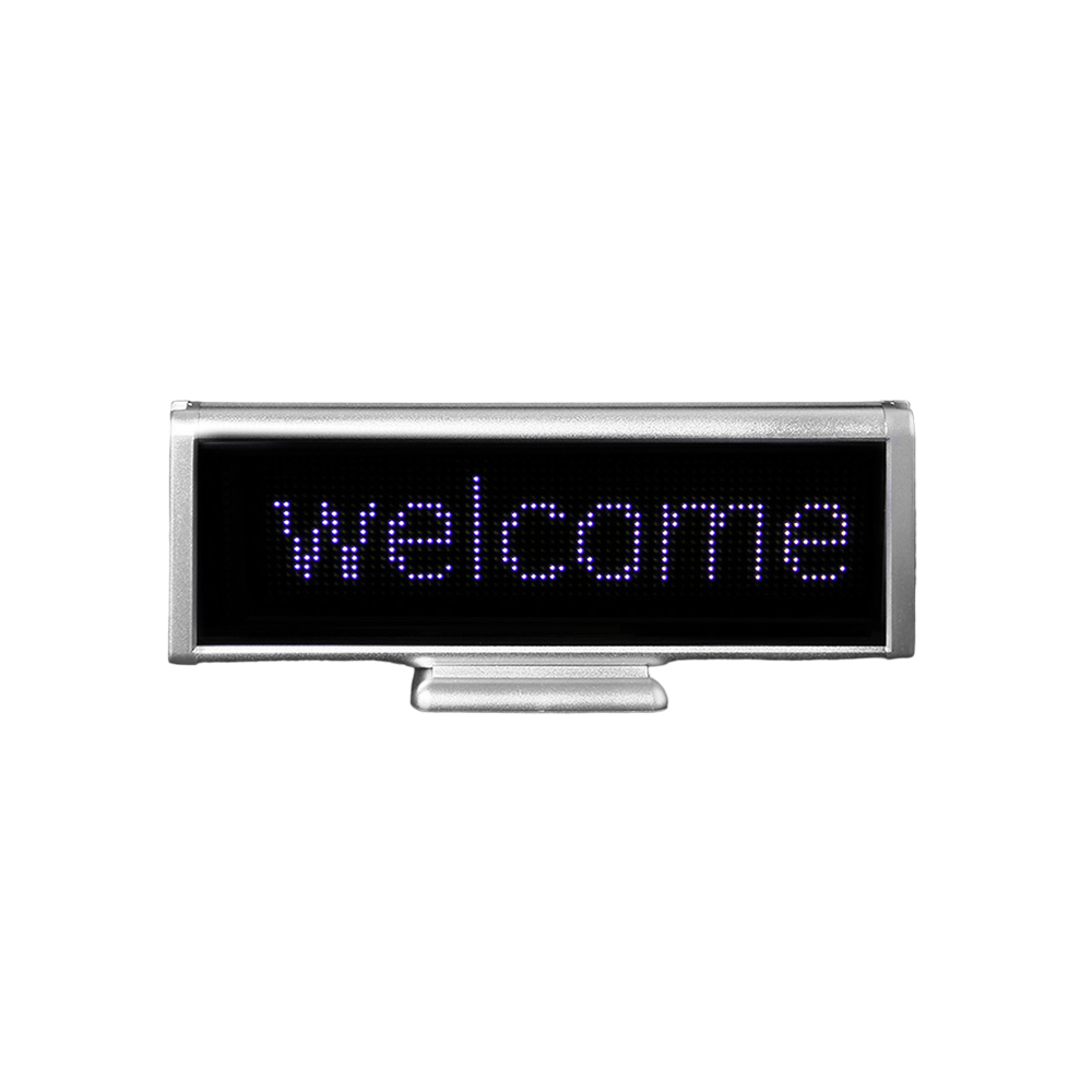 Message Display LED | 1Line | 0.3 x 11cm | White | P3.75