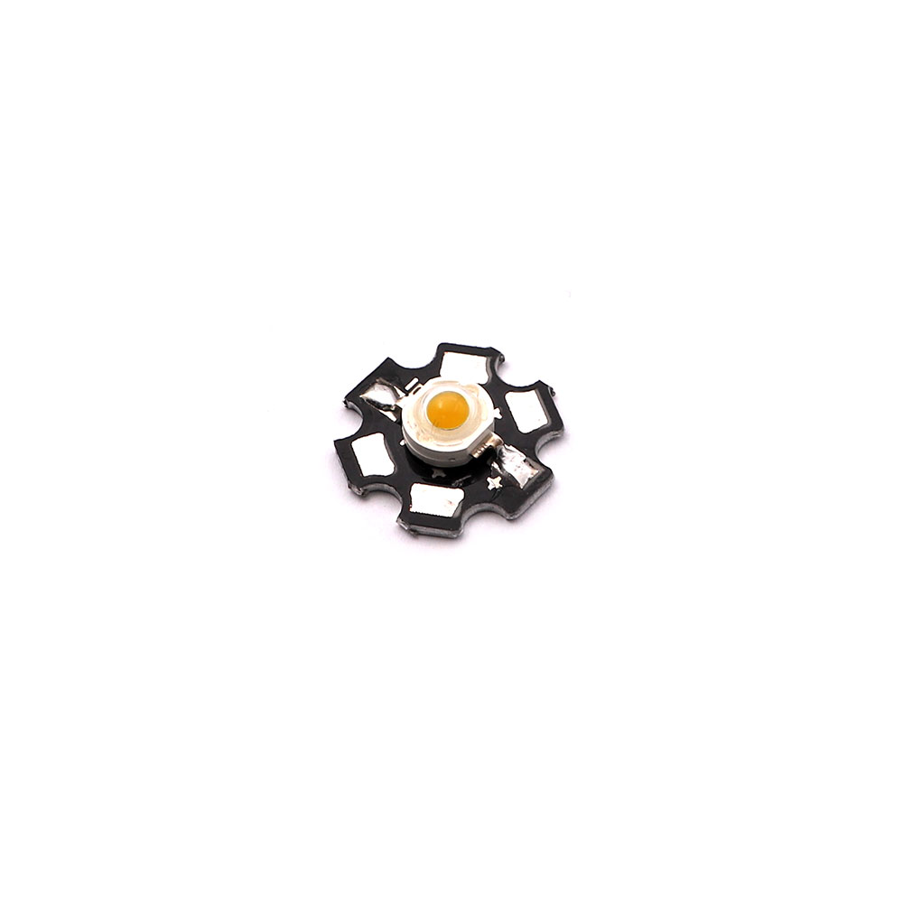 LED Power | 1W Warm White | 3V | Heat Sink