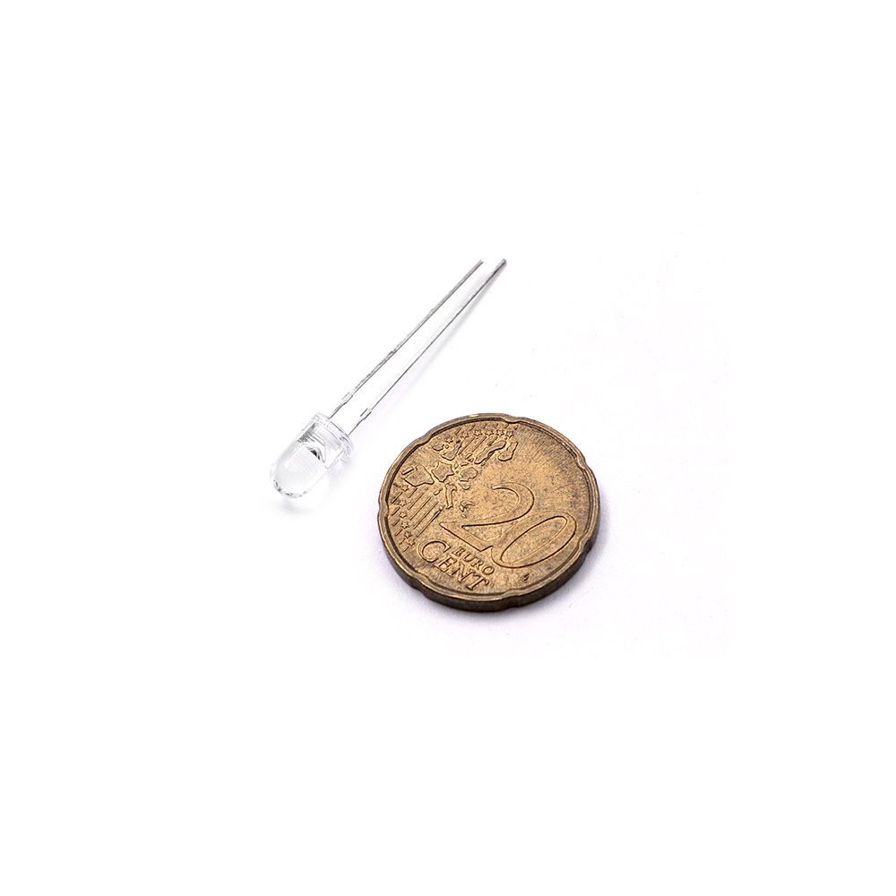 Sensor | IR Infrared Light-Emitting Diode | 5mm Clear White