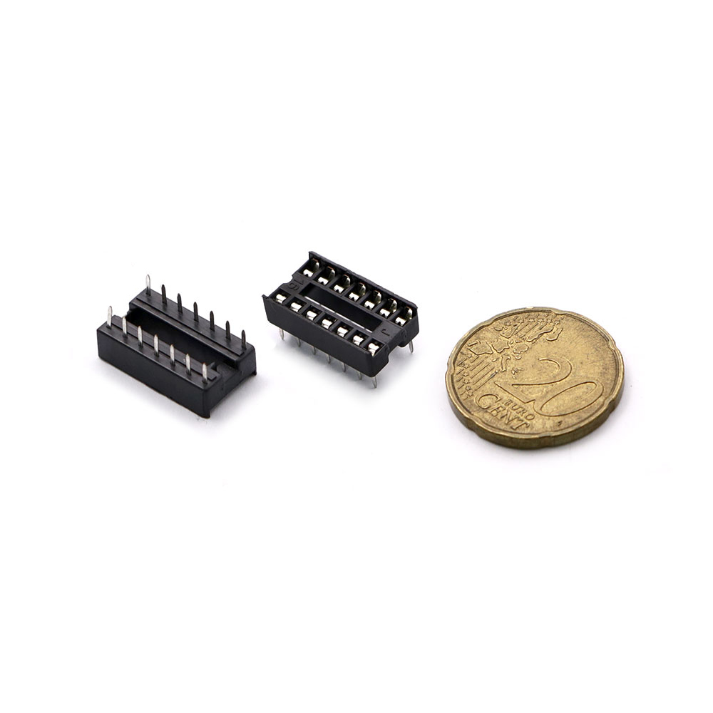 IC Socket | DIP | 14-Pin