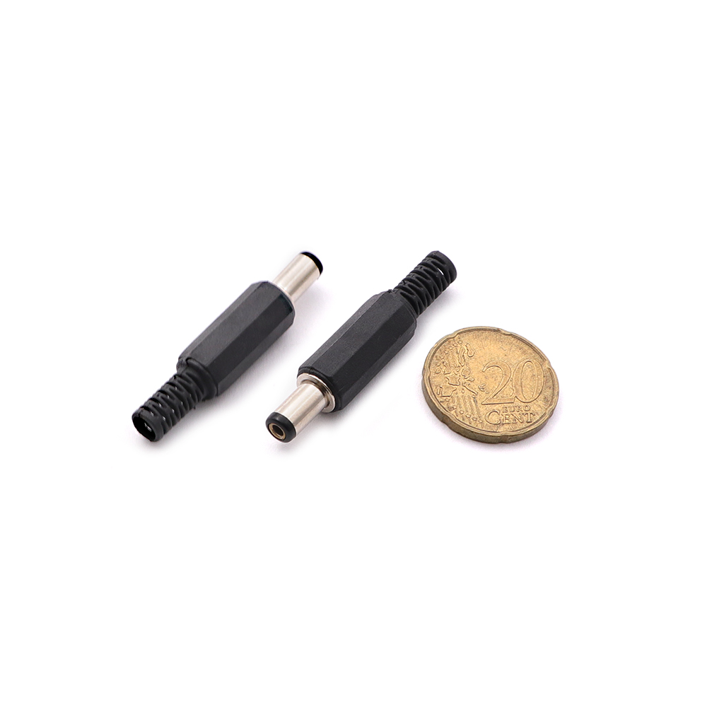 Power Jack | DC | Male | 5.5x2.1x10mm | Plastic