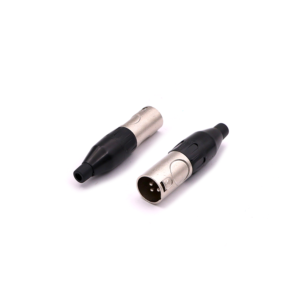 Audio Connector | XLR 3-Pin Male | Metal | Cable Mount | HQ