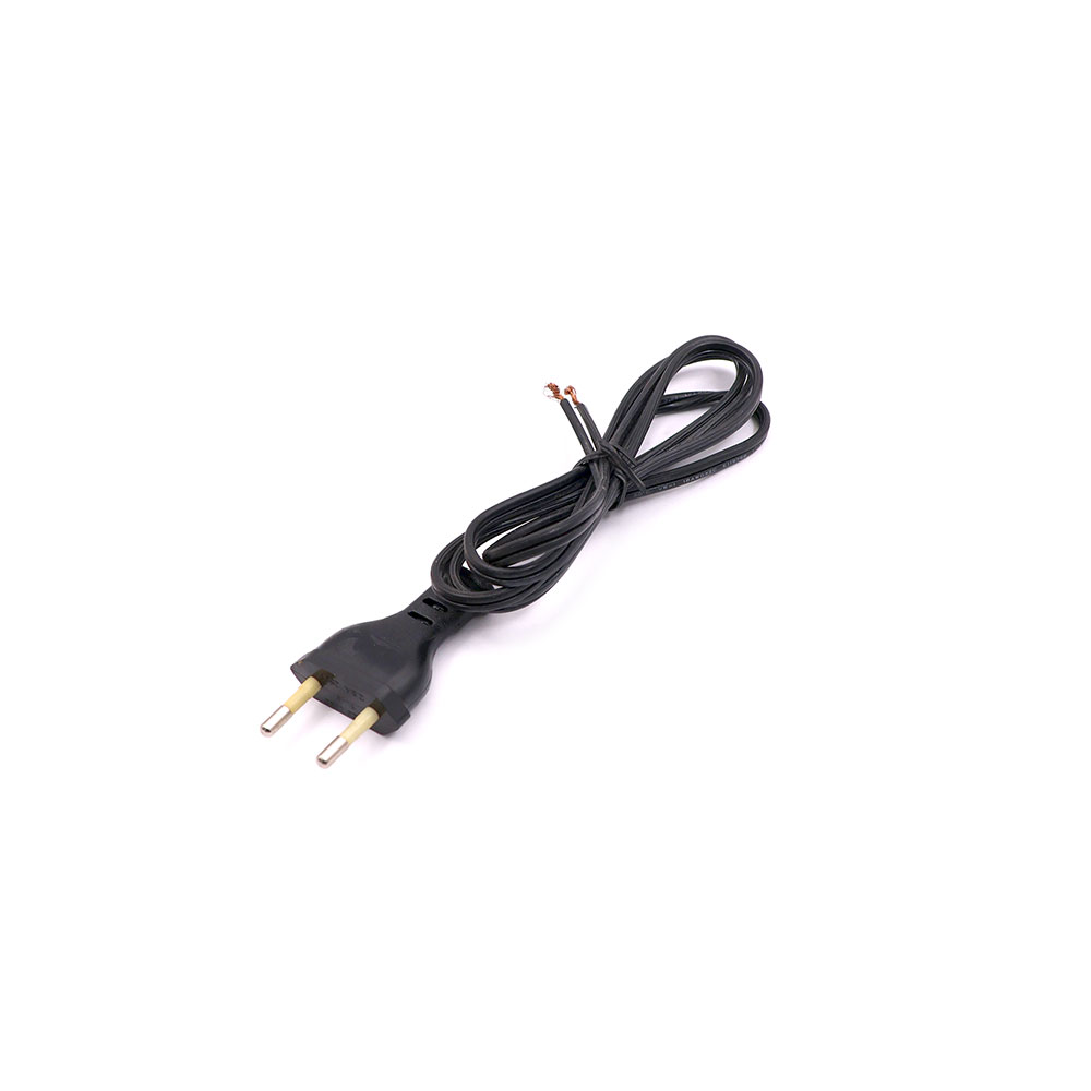 Power Cable | EU Plug - Open Cable End | 2x0.25mm | 1.5M