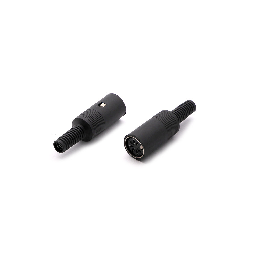 Audio Video | MIDI Connector | DIN Female | 7-Pin | Cable Mount